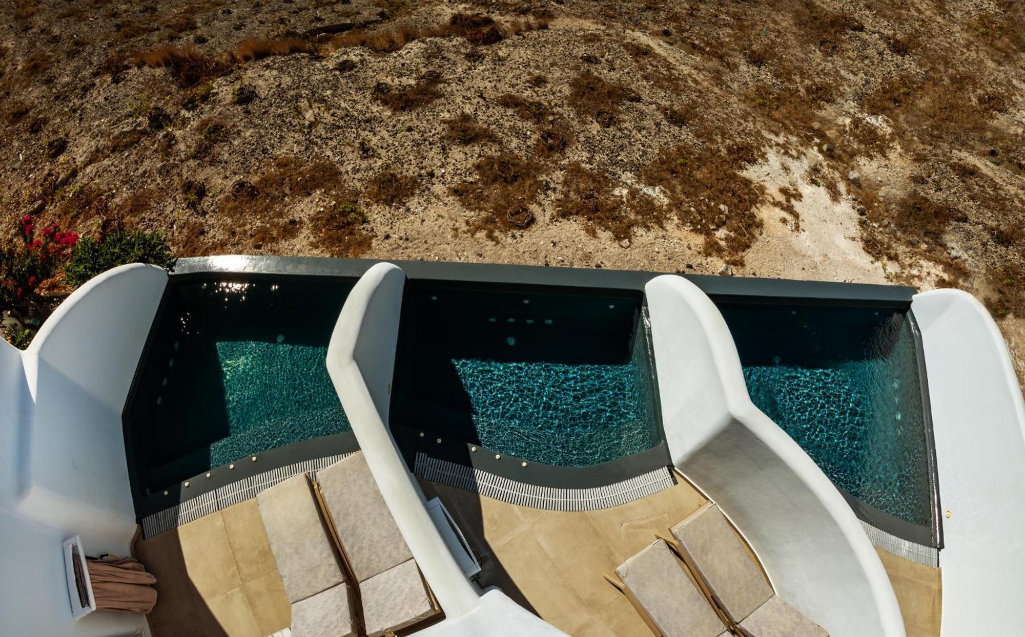 Aegean Blue Suites Pyrgos Kallistis Екстер'єр фото